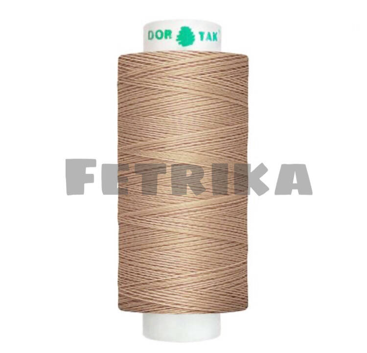 Нитки швейные Dor Tak 40/2, Кофейный № 232, 400 ярдов
Нитки швейные Dor Tak 40/2, Кофейный № 232, 400 ярдов