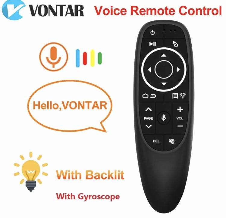 Air Mouse Vontar g10s pro аэропульт с голосовым поиском и подсветкой
Air Mouse Vontar g10s pro аэропульт с голосовым поиском и подсветкой