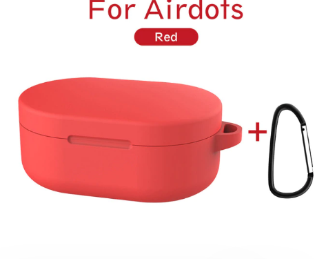 Чехол-накладка для наушников Xiaomi Redmi AirDots - силикон Red (с карабином), Красный
Чехол-накладка для наушников Xiaomi Redmi AirDots - силикон Red (с карабином), Красный