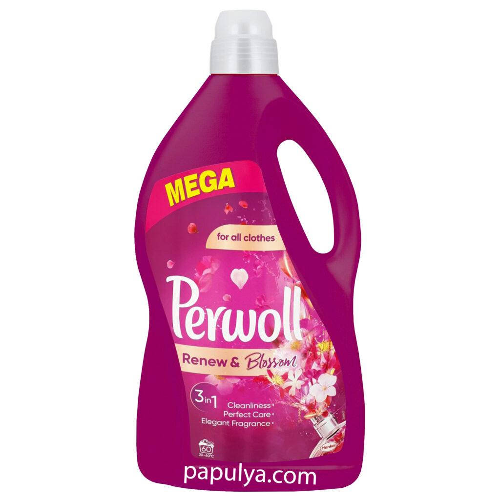 Средство для деликатной стирки перволь Perwoll Renew & Blossom, Восстановление и аромат (60 стирок) 3.6 л
Средство для деликатной стирки перволь Perwoll Renew & Blossom, Восстановление и аромат (60 стирок) 3.6 л