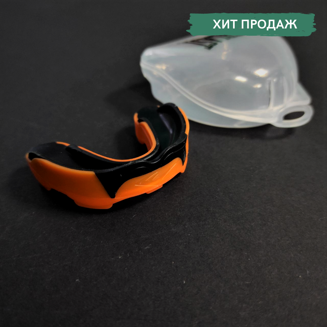 Капа для бокса боксерская для зубов одночелюстная EVERLAST EVERGEL Односторонняя Оранжевый (Evergel)
Капа для бокса боксерская для зубов одночелюстная EVERLAST EVERGEL Односторонняя Оранжевый (Evergel)