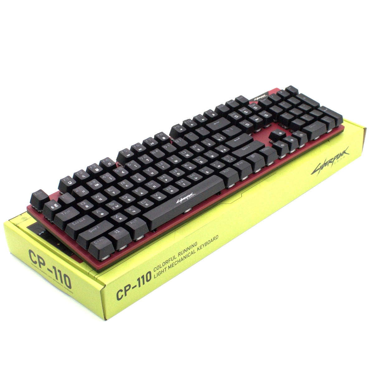 Игровая механическая клавиатура с RGB подсветкой для компьютера ПК Cyberpunk CP-110 Геймерская, Красный
Игровая механическая клавиатура с RGB подсветкой для компьютера ПК Cyberpunk CP-110 Геймерская, Красный