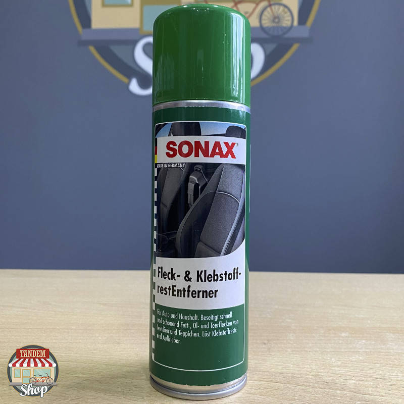 Средство для удаления стойких пятен, следов от наклеек с текстиля SONAX Residue and Spec Remover, 300 мл
Средство для удаления стойких пятен, следов от наклеек с текстиля SONAX Residue and Spec Remover, 300 мл