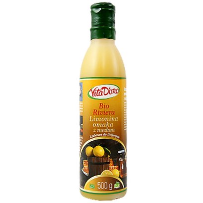 Соус ВітаДоро лимонно-медовий VitaDoro limoninova omaka z medom 500ml 12шт/ящ (Код : 00-00006434)
Соус ВітаДоро лимонно-медовий VitaDoro limoninova omaka z medom 500ml 12шт/ящ (Код : 00-00006434)