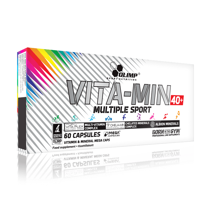 Витамины и минералы для спортсменов за 40 Olimp Nutrition Vitamin Multiple Sport 40+ 60 caps
Витамины и минералы для спортсменов за 40 Olimp Nutrition Vitamin Multiple Sport 40+ 60 caps