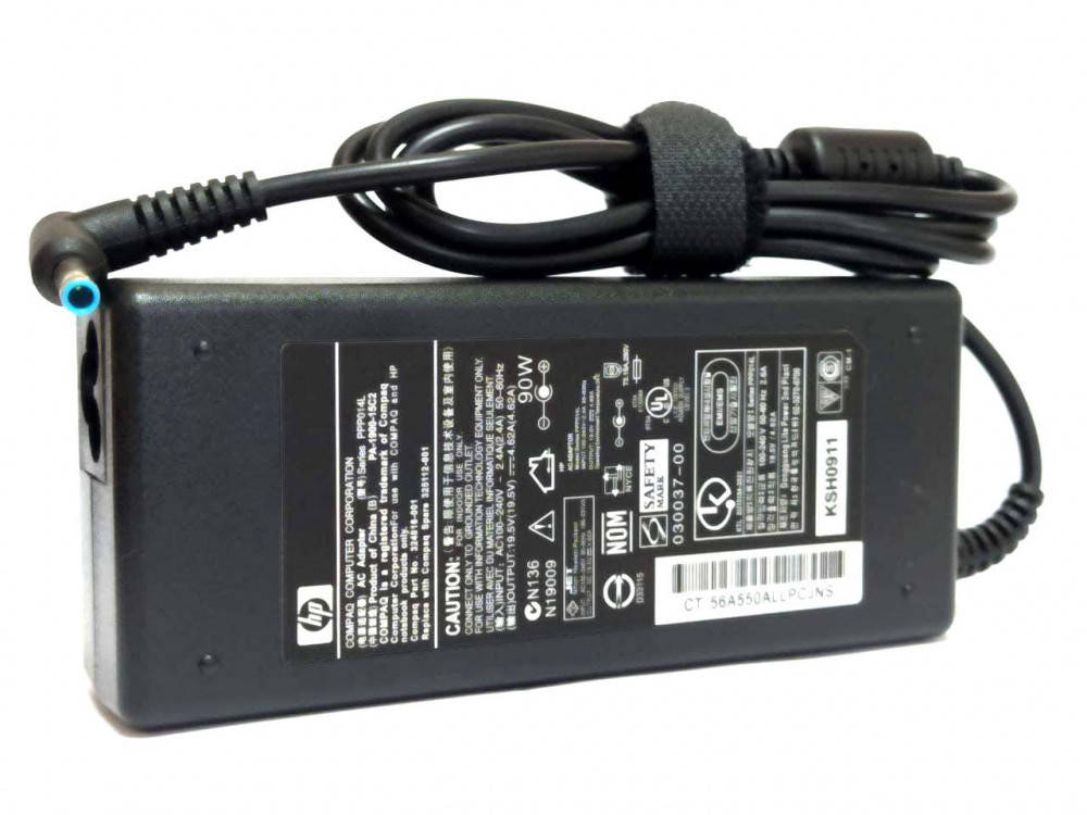 Блок питания адаптер зарядное устройство зарядка для ноутбука HP 90W 19.5V 4.62A 4.5x3.0mm
Блок питания адаптер зарядное устройство зарядка для ноутбука HP 90W 19.5V 4.62A 4.5x3.0mm