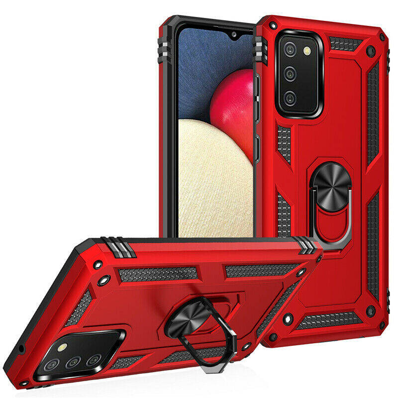 Чехол для samsung a02s / самсунг а02s противоударный чехол с кольцом подставкой (красный)
Чехол для samsung a02s / самсунг а02s противоударный чехол с кольцом подставкой (красный)