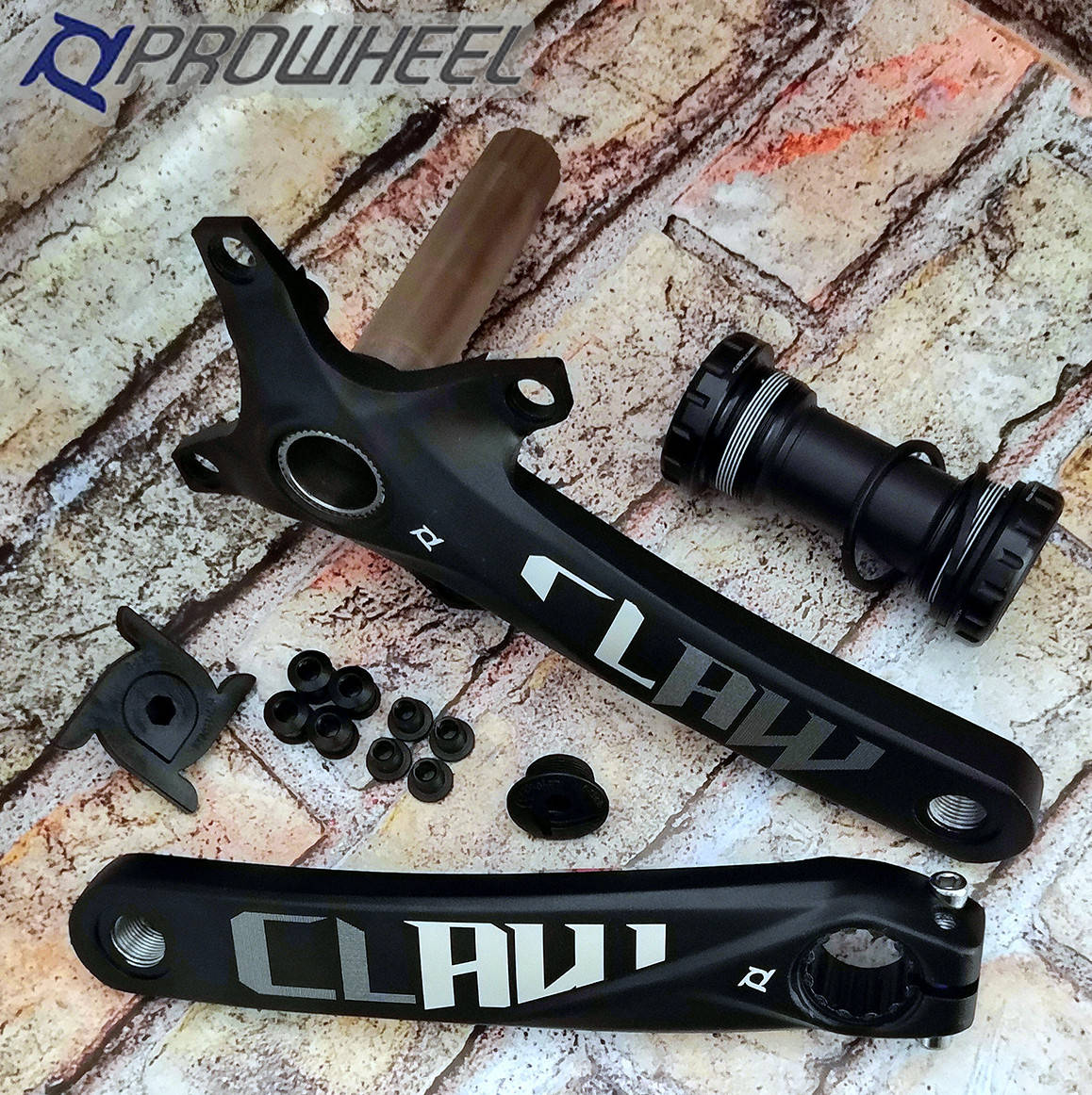 Велосипедные шатуны Prowheel CLAW-TT-L / R, L-170мм с кареткой Prowheel PW-BB73+, Черный
Велосипедные шатуны Prowheel CLAW-TT-L / R, L-170мм с кареткой Prowheel PW-BB73+, Черный