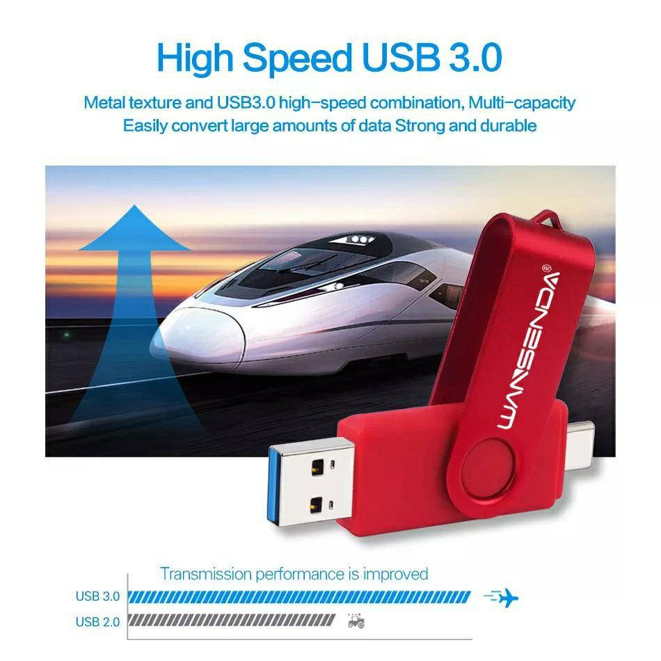 Флешка wansenda 32 gb 3.0 usb ОТГ type-c для мобильных устройств 2в1 | Flash drive USB OTG 2in1 android, Красный
Флешка wansenda 32 gb 3.0 usb ОТГ type-c для мобильных устройств 2в1 | Flash drive USB OTG 2in1 android, Красный