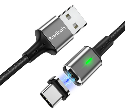 Кабель магнитный для зарядки телефона Twitch T03 USB Type-C Android 100см |3A| Черно-Серый, Черный
Кабель магнитный для зарядки телефона Twitch T03 USB Type-C Android 100см |3A| Черно-Серый, Черный