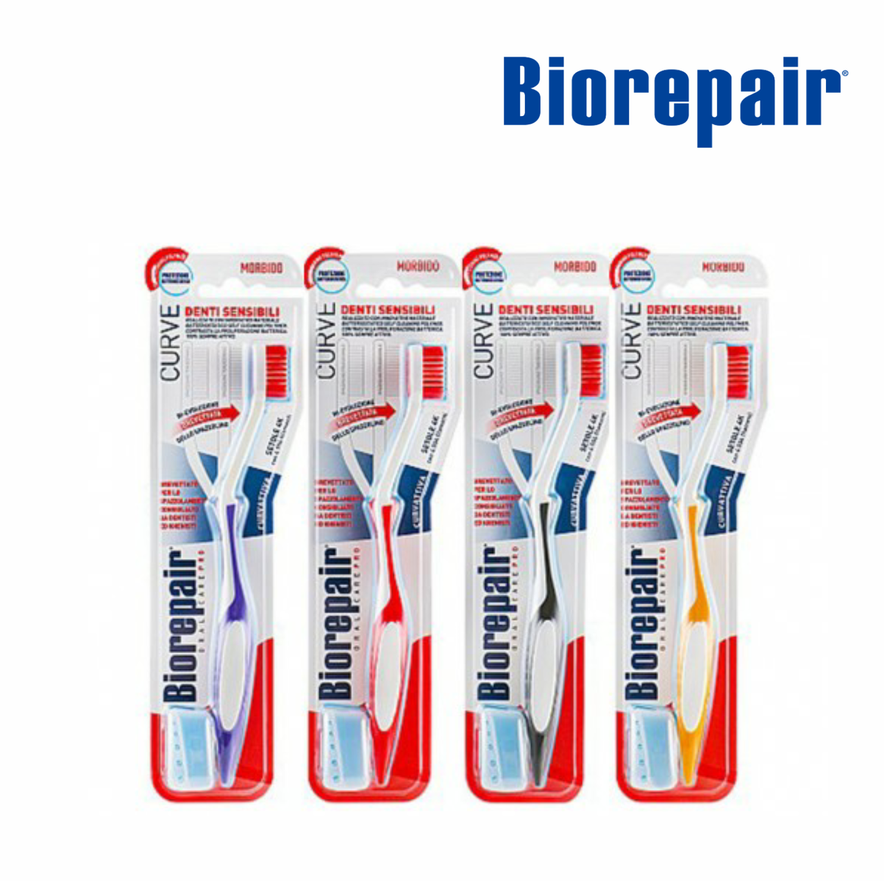 Зубная щетка Biorepair Morbido 4554 «Совершенная чистка», мягкая, для чувствительных зубов
Зубная щетка Biorepair Morbido 4554 «Совершенная чистка», мягкая, для чувствительных зубов