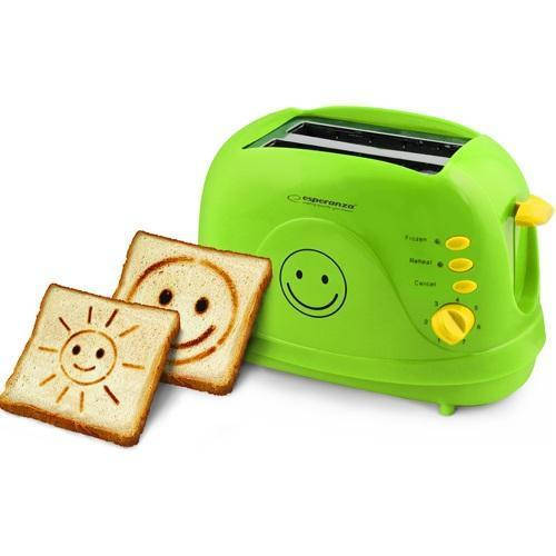 Тостер Esperanza EKT003B Smiley green, профессиональный тостер, тостер для бутербродов, тостер для сэндвичей
Тостер Esperanza EKT003B Smiley green, профессиональный тостер, тостер для бутербродов, тостер для сэндвичей
