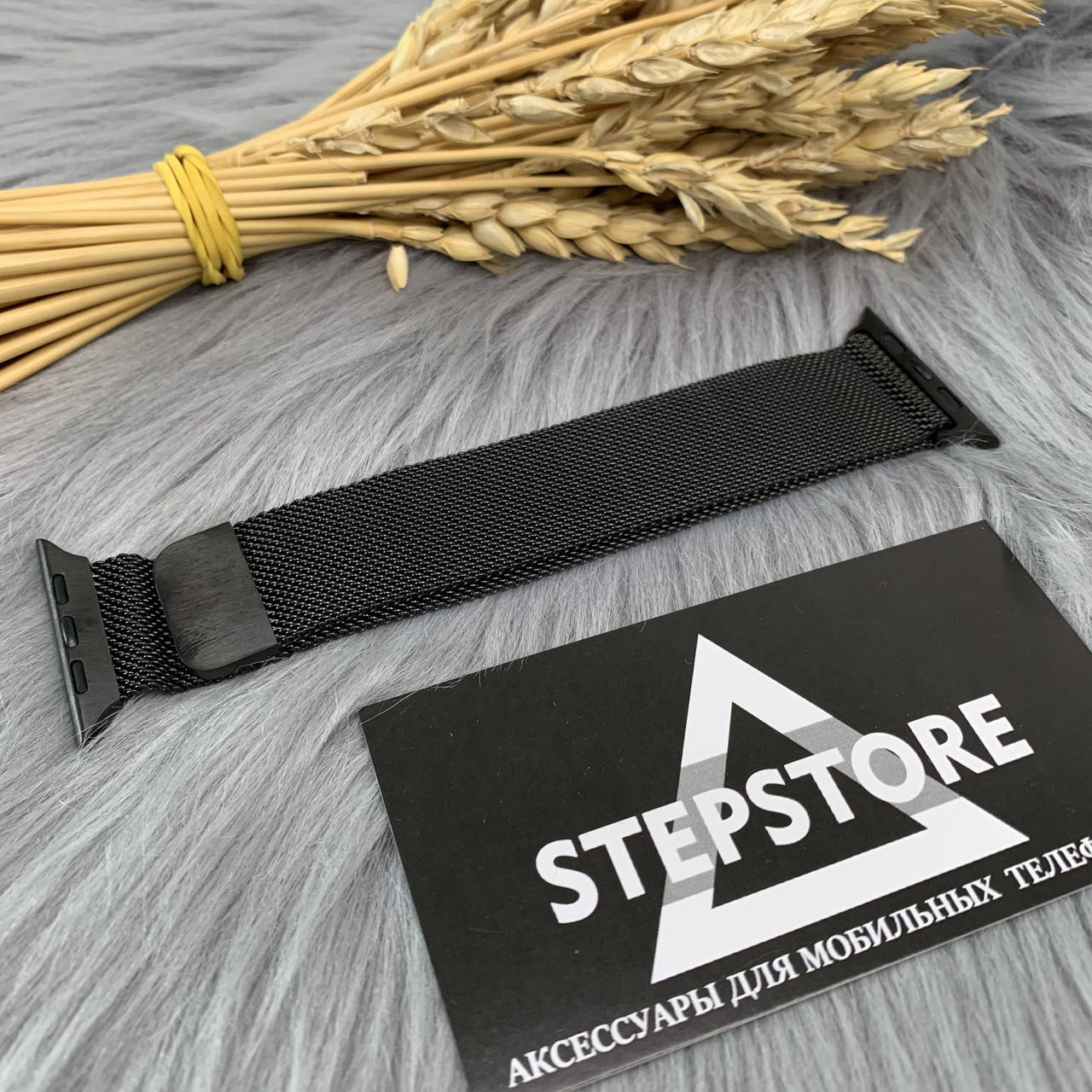 Ремешок миланская петля milanese loop для Apple watch 42 44 45 мм series 2 3 4 5 6 7 SE браслет мета 2. Black
Ремешок миланская петля milanese loop для Apple watch 42 44 45 мм series 2 3 4 5 6 7 SE браслет мета 2. Black