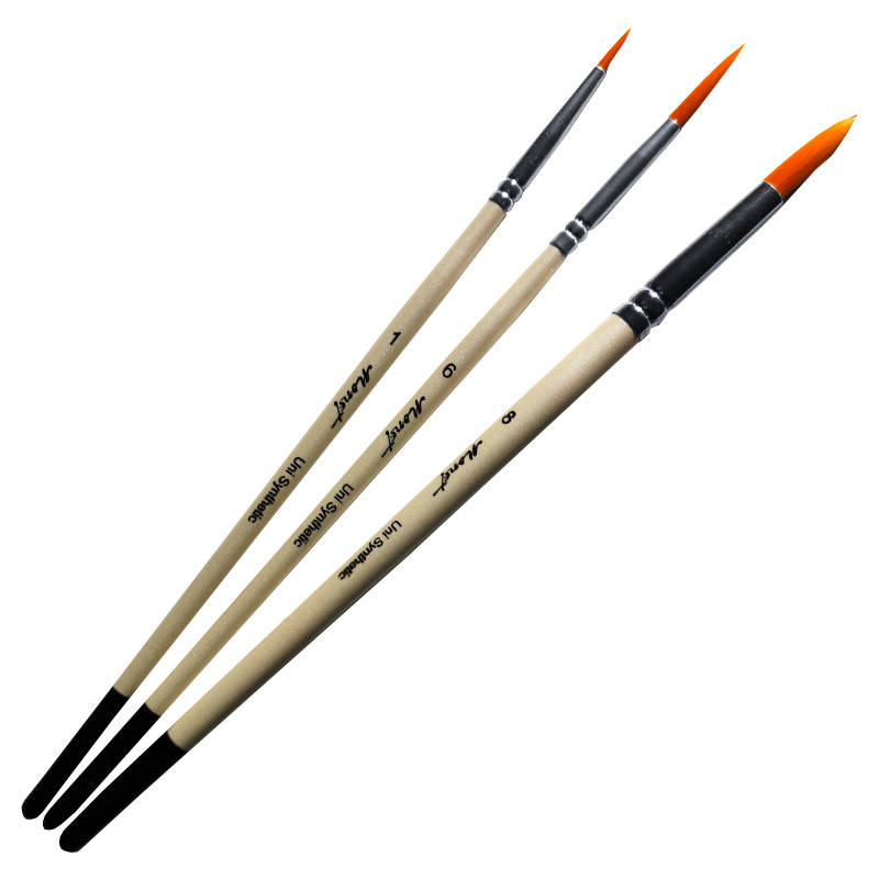 Набір універсальних синтетичних кистей 2069 Monet Uni (set2 R1, R6, R8) - 3 шт (M2069)
Набір універсальних синтетичних кистей 2069 Monet Uni (set2 R1, R6, R8) - 3 шт (M2069)