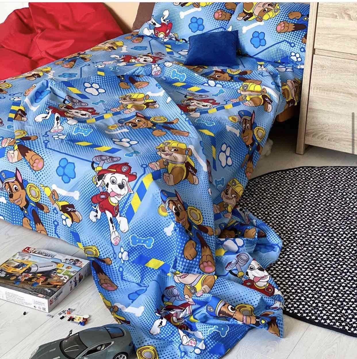 Набор детского постельного белья. Щенячий патруль, ткань бязь
Набор детского постельного белья. Щенячий патруль, ткань бязь