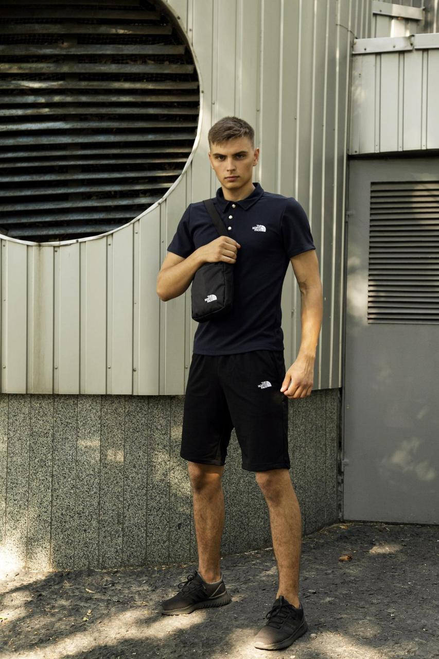Комплект летний The North Face мужской сине-черный , Шорты + Футболка Поло + барсетка , Летние мужские костюмы, Разные цвета
Комплект летний The North Face мужской сине-черный , Шорты + Футболка Поло + барсетка , Летние мужские костюмы, Разные цвета