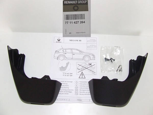 Брызговики задние на Рено Меган 3 Renault Megane III Hatchback 2009-;2016 — Renault (Оригинал)
Брызговики задние на Рено Меган 3 Renault Megane III Hatchback 2009-;2016 — Renault (Оригинал)