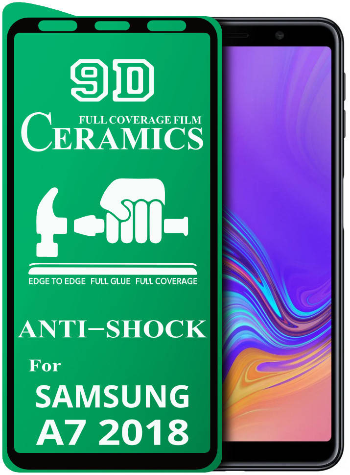 Защитная пленка Ceramics Samsung Galaxy A7 2018 A750 (керамическая 9D) (Самсунг А7 18 А750)
Защитная пленка Ceramics Samsung Galaxy A7 2018 A750 (керамическая 9D) (Самсунг А7 18 А750)