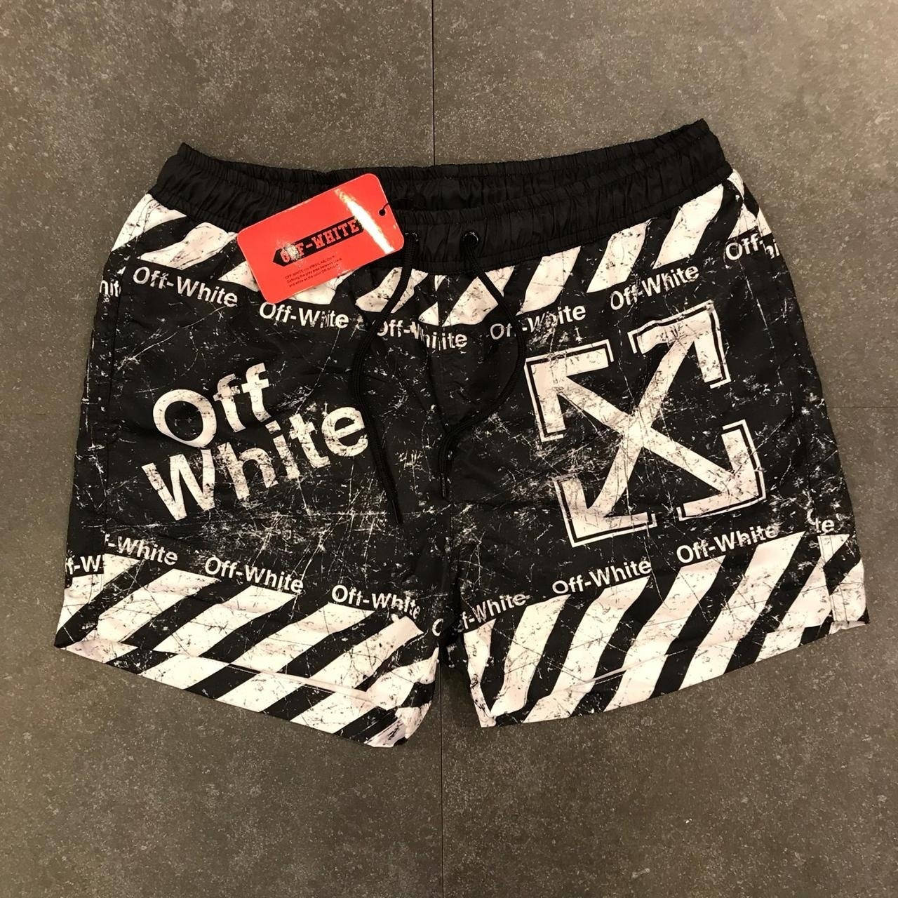 Мужские черно-белые пляжные шорты Off-White черные плавательные купальные офф вайт, Черный
Мужские черно-белые пляжные шорты Off-White черные плавательные купальные офф вайт, Черный