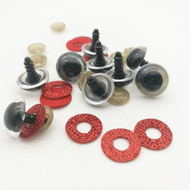 Глазки блестящие 18 мм (красные)
Глазки блестящие 18 мм (красные)