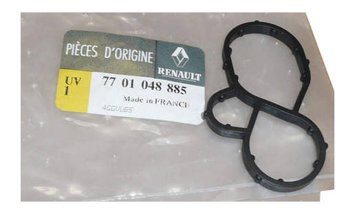 Прокладка корпуса масляного фильтра Renault 7701048885 (оригинал) на Renault Laguna 2 (Рено Лагуна 2) 2.2 dCi
Прокладка корпуса масляного фильтра Renault 7701048885 (оригинал) на Renault Laguna 2 (Рено Лагуна 2) 2.2 dCi