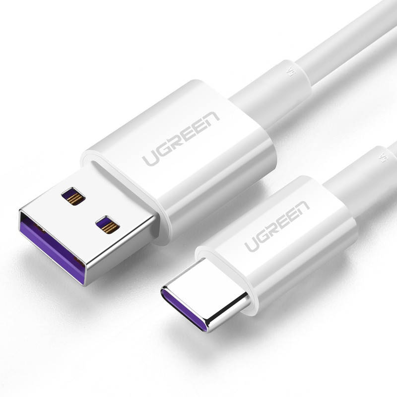 Кабель USB Type-C Ugreen US253 60727 для быстрой зарядки мобильных устройств 5A (Белый, 1м)
Кабель USB Type-C Ugreen US253 60727 для быстрой зарядки мобильных устройств 5A (Белый, 1м)