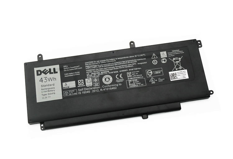 Оригинальная батарея Dell Vostro 14 5459, 5459D, V5459 - D2VF9 (11.1V 43Wh 3705mAh) Аккумулятор для ноутбука, Черный
Оригинальная батарея Dell Vostro 14 5459, 5459D, V5459 - D2VF9 (11.1V 43Wh 3705mAh) Аккумулятор для ноутбука, Черный