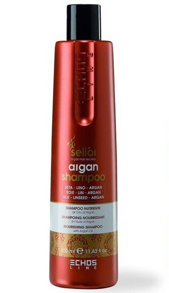 Echosline Seliar Nourshing Shampoo with Argan OilL - Шампунь на основе масла Аргании 1000 мл
Echosline Seliar Nourshing Shampoo with Argan OilL - Шампунь на основе масла Аргании 1000 мл