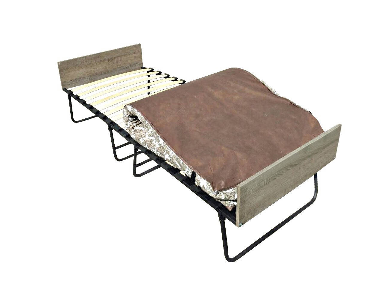 Раскладушка на ламелях Белла с матрасом и подголовниками, Разные цвета 
Раскладушка на ламелях Белла с матрасом и подголовниками, Разные цвета