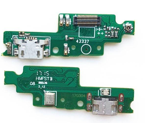 Нижняя плата Xiaomi Redmi 4X с разъемом зарядки и микрофоном
Нижняя плата Xiaomi Redmi 4X с разъемом зарядки и микрофоном