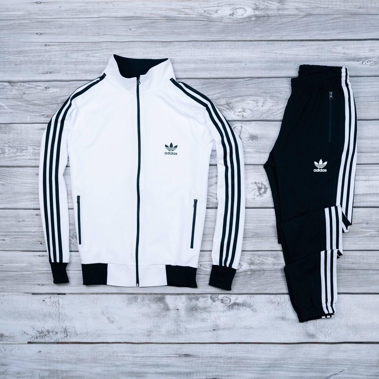 Класический Мужской Спортивный Костюм Adidas в Черно-Белом Цвете | Спортивный Костюм Адидас с Полосками M, Белый
Класический Мужской Спортивный Костюм Adidas в Черно-Белом Цвете | Спортивный Костюм Адидас с Полосками M, Белый
