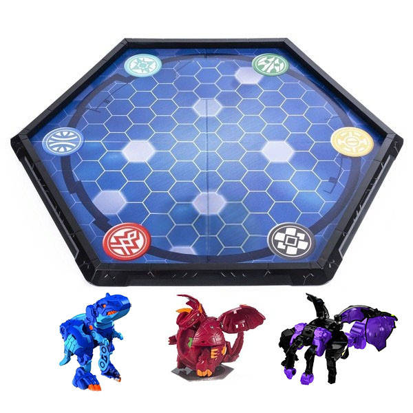 Игровой набор бакуганов SB Battle Planet Игровая арена и 3 бакугана (Бакуганы Драгоноид, Трокс, Гарганоид)
Игровой набор бакуганов SB Battle Planet Игровая арена и 3 бакугана (Бакуганы Драгоноид, Трокс, Гарганоид)