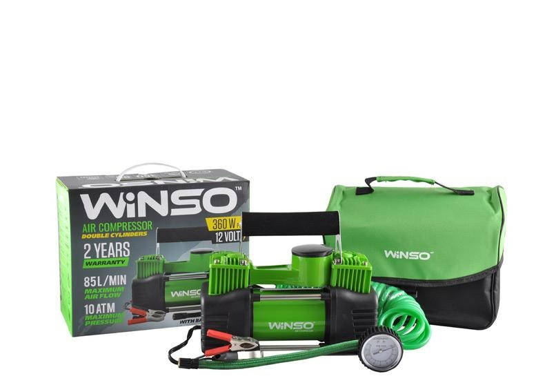 Автокомпрессор WINSO 10 Атм 85 л/мин\Компрессор WINSO 12V, 10 АТМ, 40 л/мин. 200Вт,двухпоршневой
Автокомпрессор WINSO 10 Атм 85 л/мин\Компрессор WINSO 12V, 10 АТМ, 40 л/мин. 200Вт,двухпоршневой