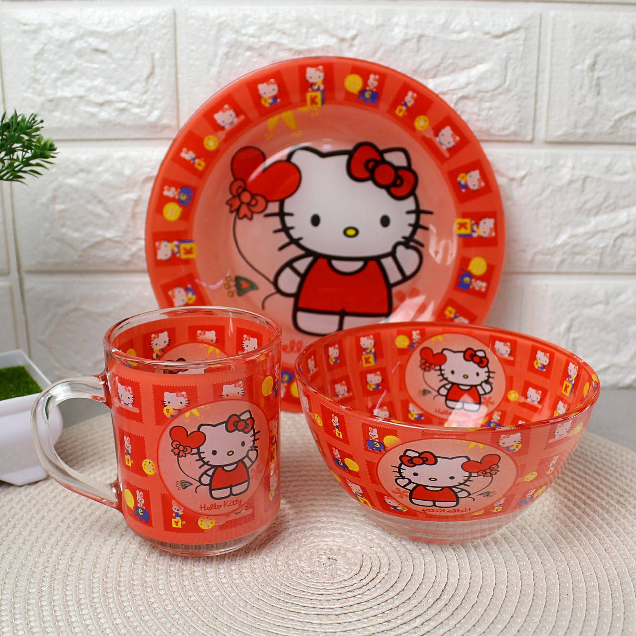 Набор детской посуды для девочек 3 предмета с мульт-героями Hello Kitty, детская посуда, Разные цвета
Набор детской посуды для девочек 3 предмета с мульт-героями Hello Kitty, детская посуда, Разные цвета