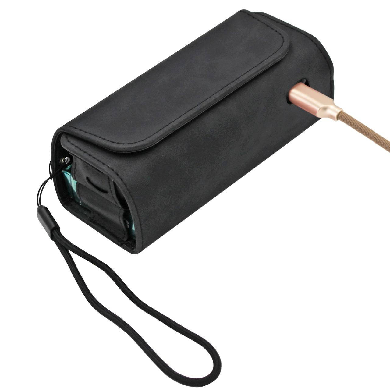 Чехол для Iqos 3 duo черный из прессованной кожи для Айкос 3 / Дуо. Защитный чехол для айкос
Чехол для Iqos 3 duo черный из прессованной кожи для Айкос 3 / Дуо. Защитный чехол для айкос