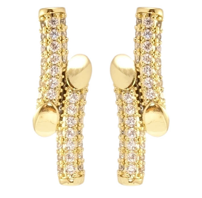 Серьги Xuping JEAN GOUJON Позолота 14K гвоздики (пусеты) "Аскетичный дизайн с цирконием"
Серьги Xuping JEAN GOUJON Позолота 14K гвоздики (пусеты) "Аскетичный дизайн с цирконием"