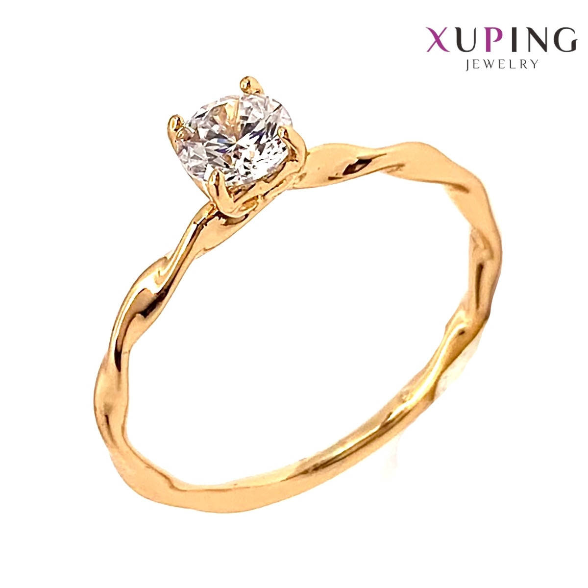 Кольцо Xuping, белые фианиты (куб. цирконий), ширина 4 мм, вес 2 г, позолота 18K, ХР01406 (17)
Кольцо Xuping, белые фианиты (куб. цирконий), ширина 4 мм, вес 2 г, позолота 18K, ХР01406 (17)