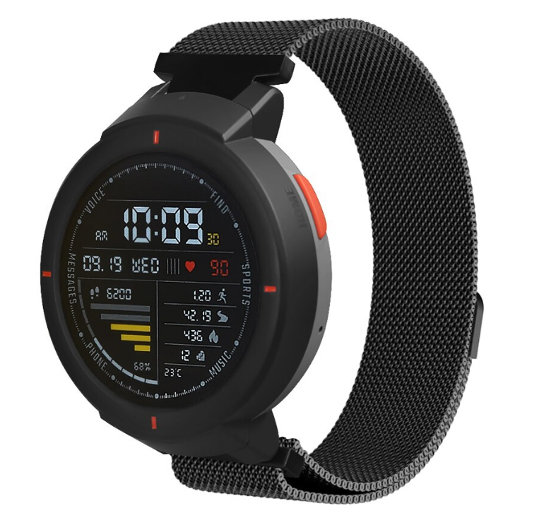 Миланский сетчатый ремешок Primolux для часов Xiaomi Amazfit Verge (A1801/A1811) - Black
Миланский сетчатый ремешок Primolux для часов Xiaomi Amazfit Verge (A1801/A1811) - Black