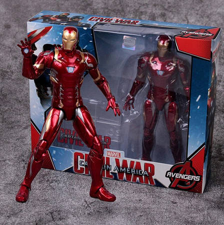 Фигурка Железный Человек, Марк 46, Мстители, Civil War Marvel. 17см. На подставке. Iron Man
Фигурка Железный Человек, Марк 46, Мстители, Civil War Marvel. 17см. На подставке. Iron Man