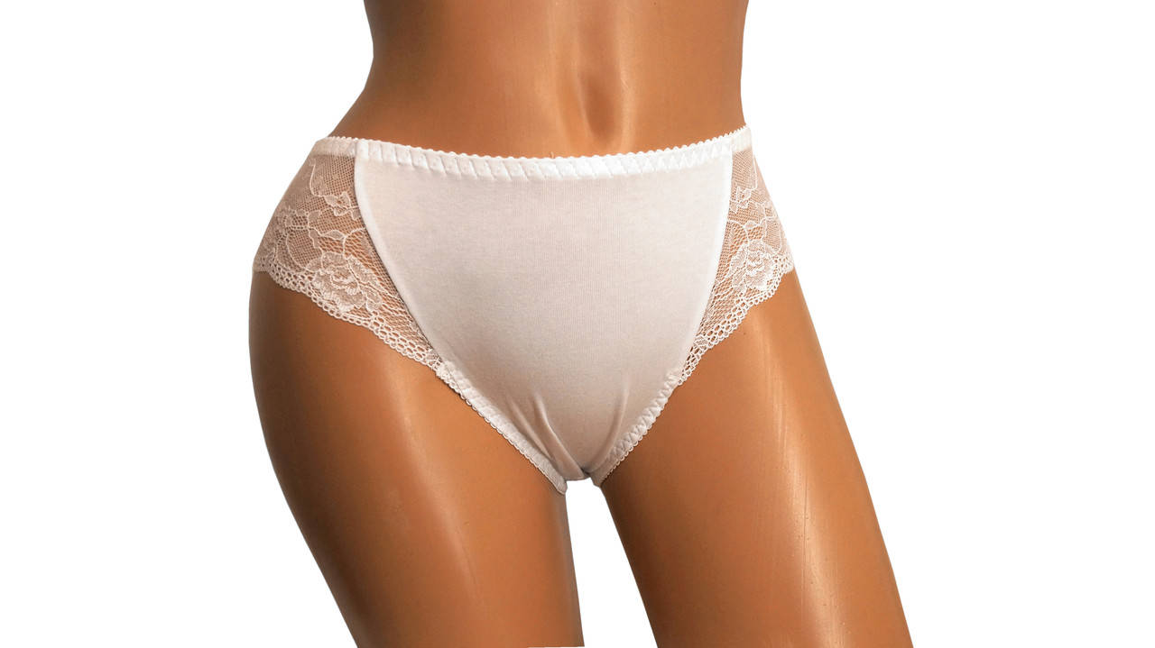 Женские трусы Afina 09 Средняя посадка с кружевом по бокам 2Xl, Белый
Женские трусы Afina 09 Средняя посадка с кружевом по бокам 2Xl, Белый