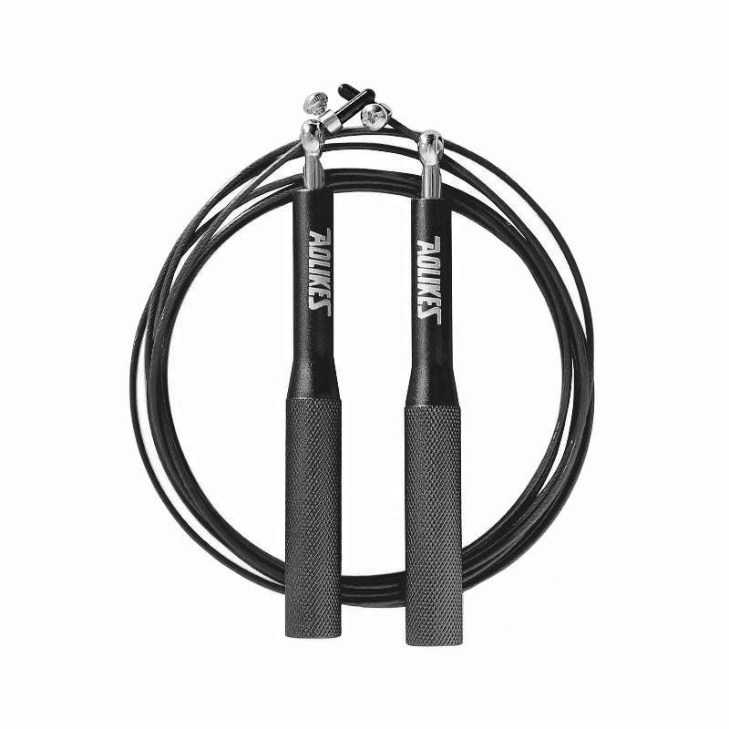 Скакалка кроссфит AOLIKES TS-3203 Black скоростная с подшипником и стальным тросом алюм. ручками BB
Скакалка кроссфит AOLIKES TS-3203 Black скоростная с подшипником и стальным тросом алюм. ручками BB