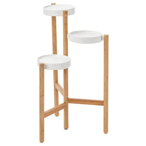 Подставка для цветов IKEA SATSUMAS на три цветка высота 78 см Бамбук/Белый (402.581.54)
Подставка для цветов IKEA SATSUMAS на три цветка высота 78 см Бамбук/Белый (402.581.54)