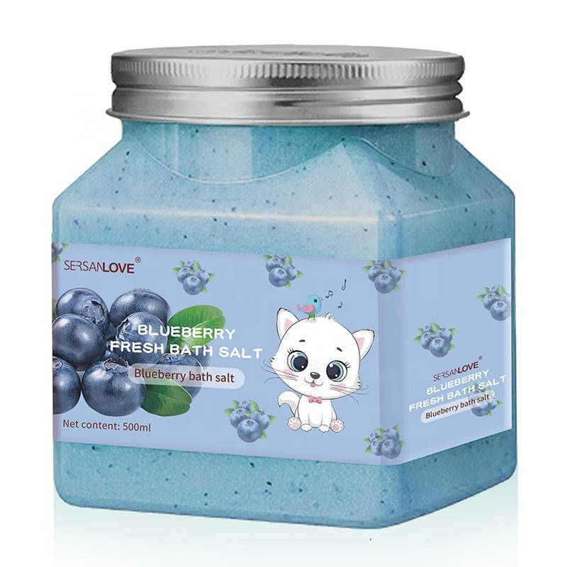 Натуральный скраб для тела с солью и экстрактом черники Sersanlove Blueberry Fresh Bath Salt, 500г
Натуральный скраб для тела с солью и экстрактом черники Sersanlove Blueberry Fresh Bath Salt, 500г