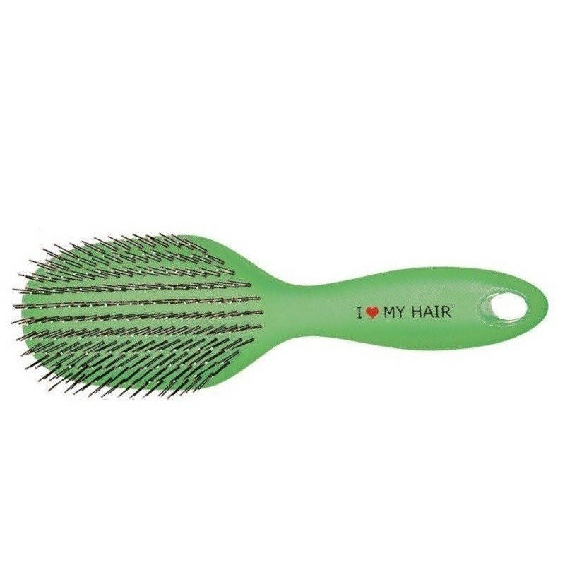 I love my hair Щетка для волос глянцевая, большая (L 230 x W 66 x H 39 mm) Spider hair brush
I love my hair Щетка для волос глянцевая, большая (L 230 x W 66 x H 39 mm) Spider hair brush