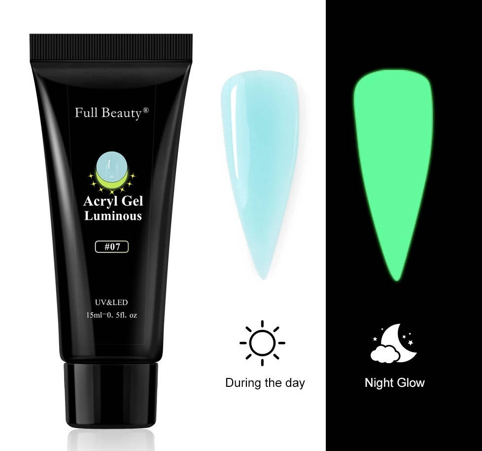 Full Beauty Полигель светящийся в темноте Акрил гель, акригель для наращивания и укрепление ногтей 15мл
Full Beauty Полигель светящийся в темноте Акрил гель, акригель для наращивания и укрепление ногтей 15мл