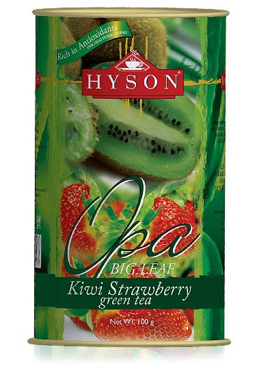 Чай зеленый крупнолистовой Hyson OPA Strawberry Kiwi с кусочками киви и клубники 100 г ж/б
Чай зеленый крупнолистовой Hyson OPA Strawberry Kiwi с кусочками киви и клубники 100 г ж/б