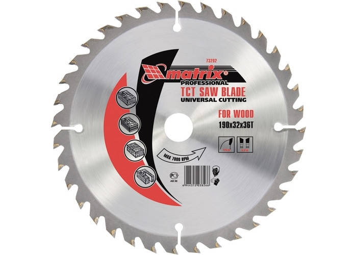 Пильный диск по дереву, 160 х 32мм, 48 зубьев // MTX PROFESSIONAL 732519 
Пильный диск по дереву, 160 х 32мм, 48 зубьев // MTX PROFESSIONAL 732519