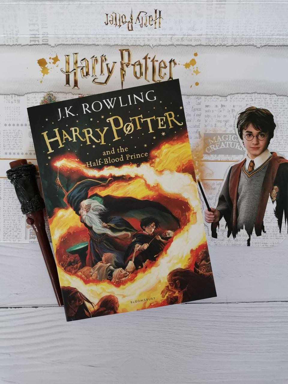 Harry Potter and the Half-Blood Prince. J.K. Rowling / Гарри Поттер и Принц Полукровка. Дж.К. Ролинг
Harry Potter and the Half-Blood Prince. J.K. Rowling / Гарри Поттер и Принц Полукровка. Дж.К. Ролинг