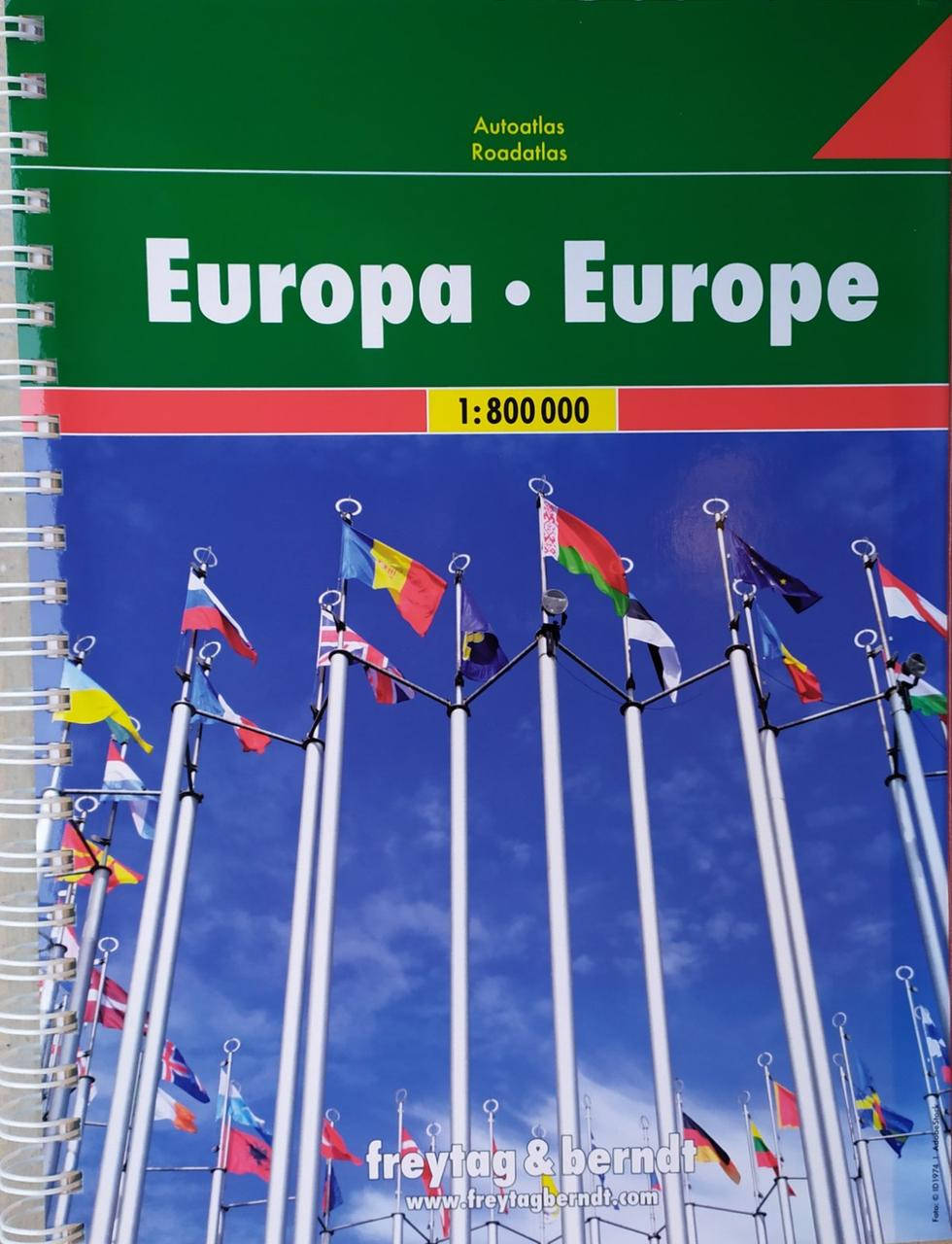 Autoatlas • Roadatlas EUROPA • EUROPE Атлас дорог Европы freytag & berndt 1 : 800 000 спираль
Autoatlas • Roadatlas EUROPA • EUROPE Атлас дорог Европы freytag & berndt 1 : 800 000 спираль