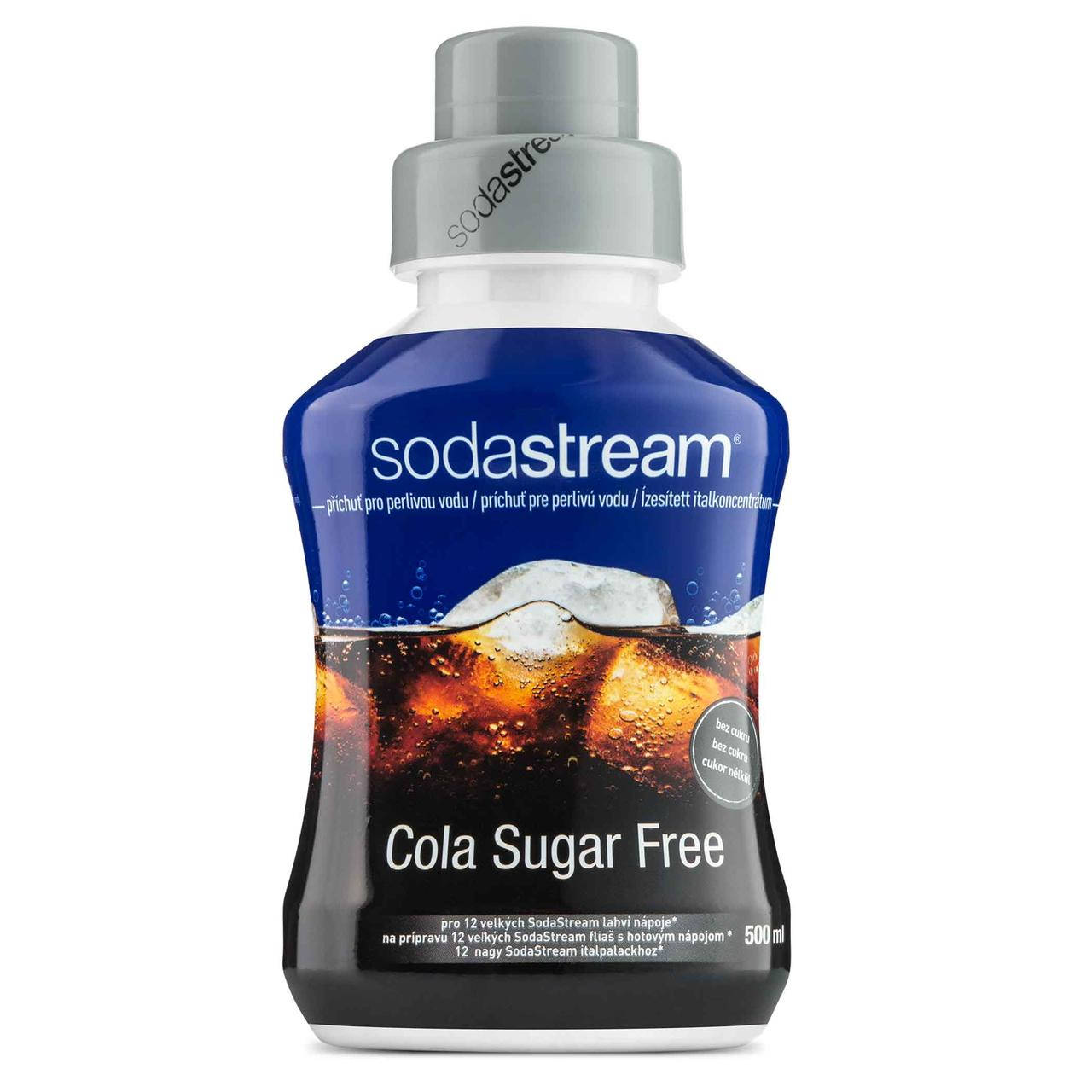 Сироп Sodastream Cola без сахара (Zero) 500мл
Сироп Sodastream Cola без сахара (Zero) 500мл